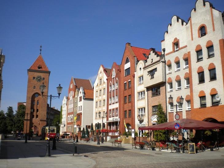 Apartament Wigilijna Premium Starowka Elbing Exterior foto